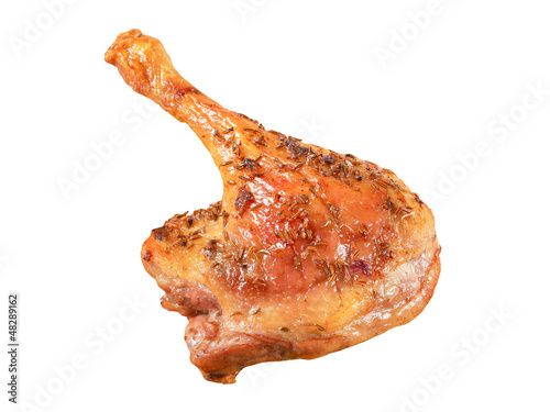 Roast duck leg