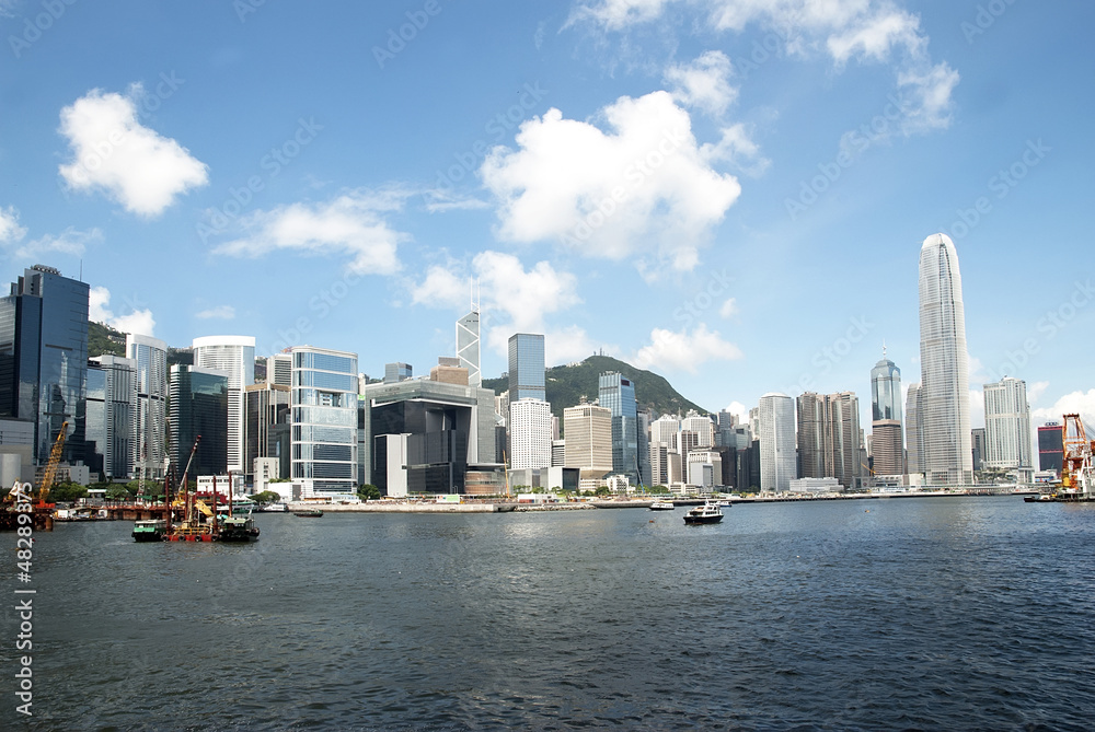 Fototapeta premium Hong Kong island view