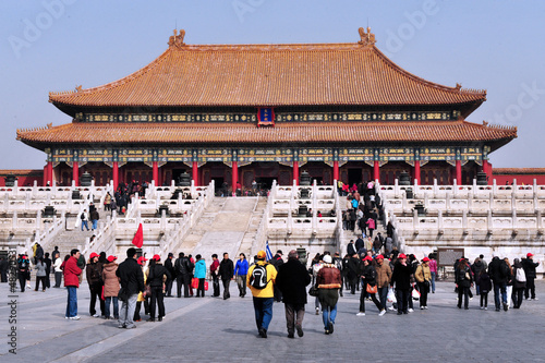 The Forbidden city in Beijing China