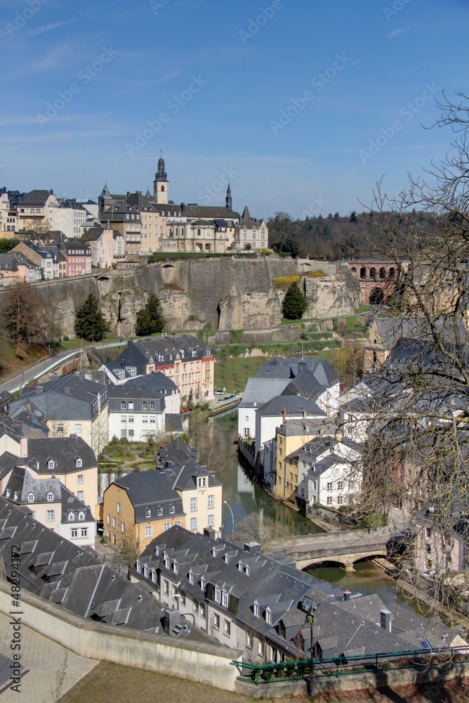 Fototapeta premium ville de luxembourg