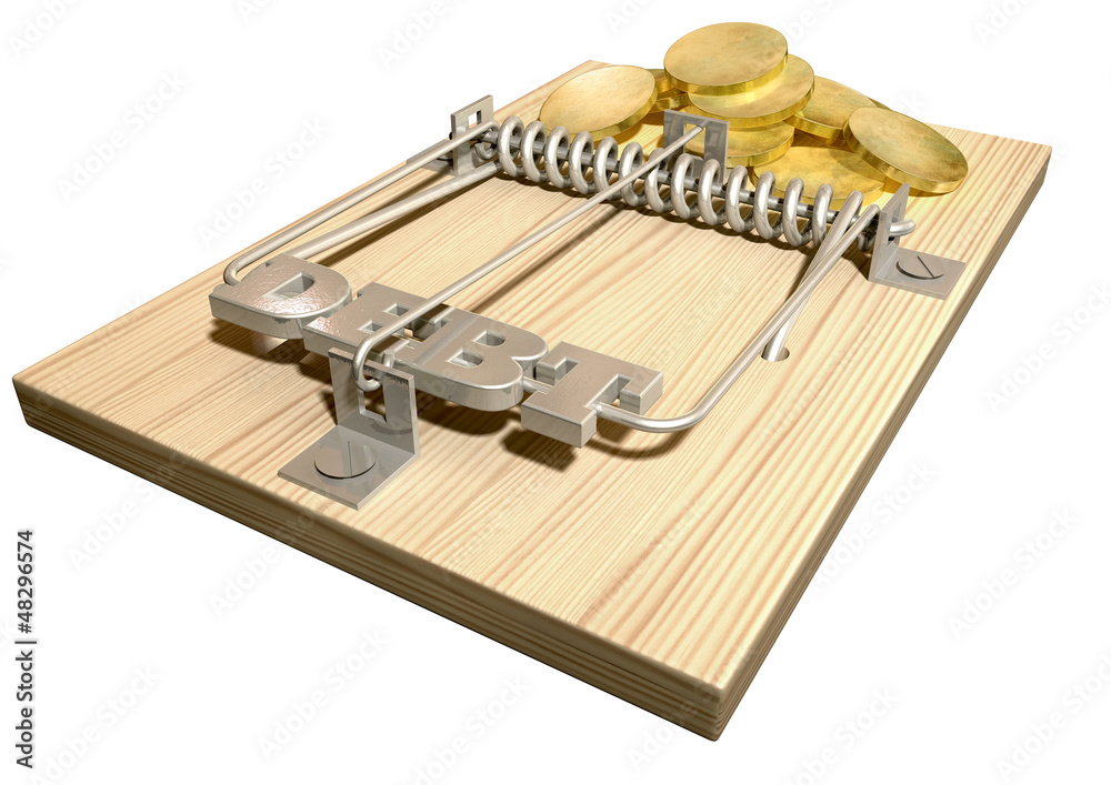 Mouse Debt Trap Perspective Coins Mouse Debt Trap Perspective Coins