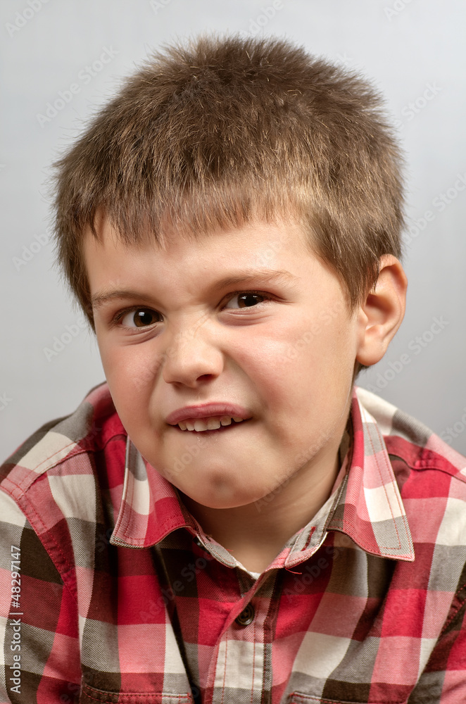 child making ugly faces 1 child making ugly faces 1