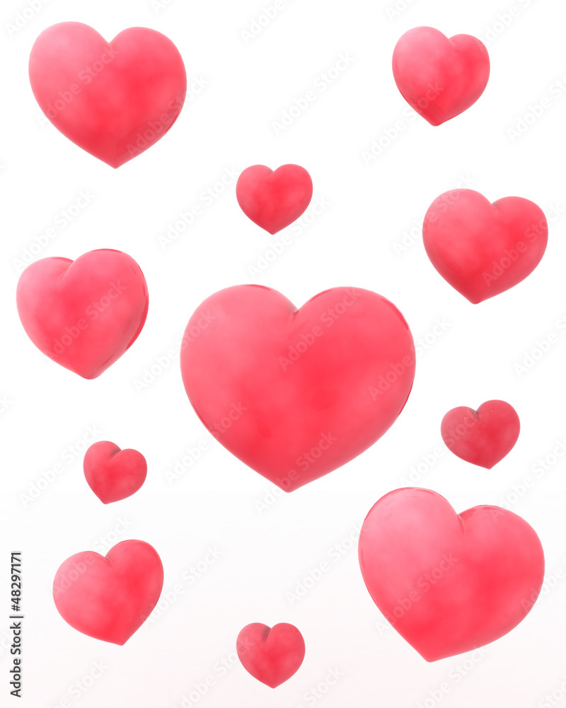 red hearts red hearts