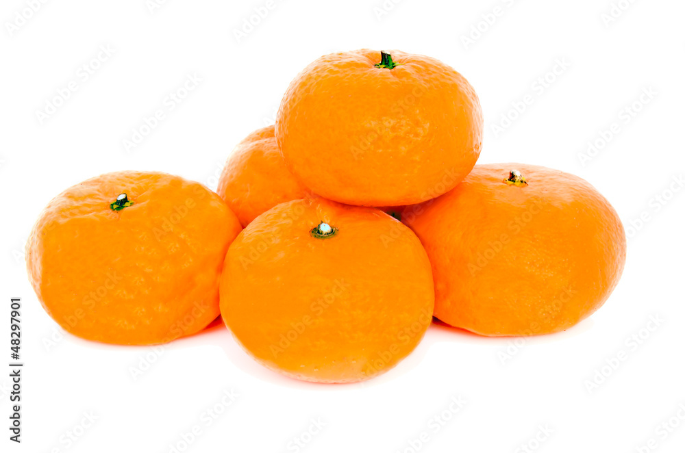 tangerine fruit isolated on white background tangerine fruit isolated on white background
