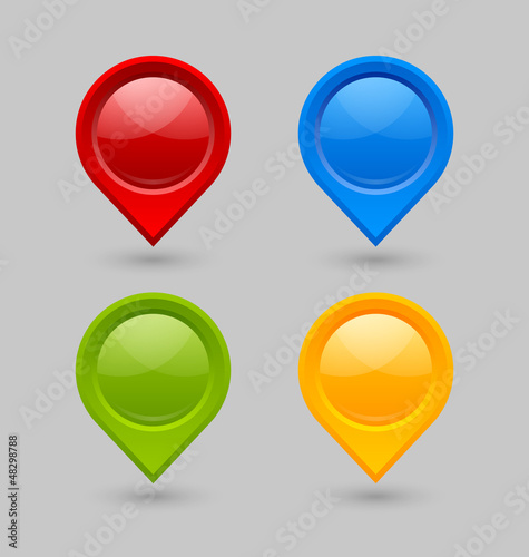 Free Download Map mark pointers - GFXLoad