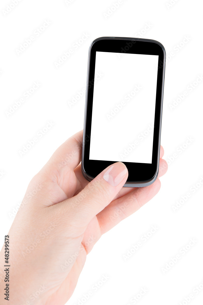 smartphone in hand smartphone in hand