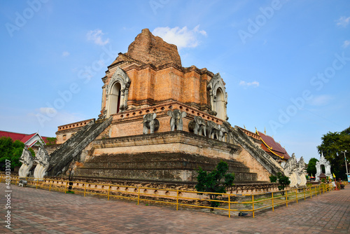 Thai temple in chiangmai, Thailand
