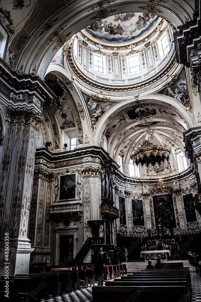 Basilique Santa Maria Maggiore de Bergame, Italy Stock Photo Adobe Stock