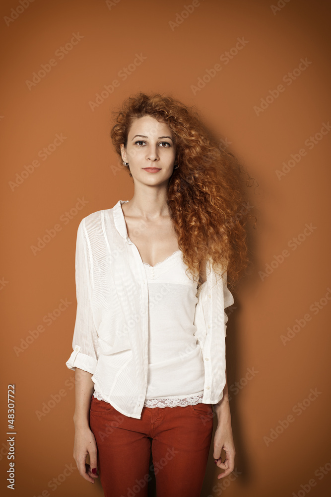 Obraz premium curlyorange