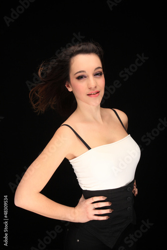 beautiful young girl