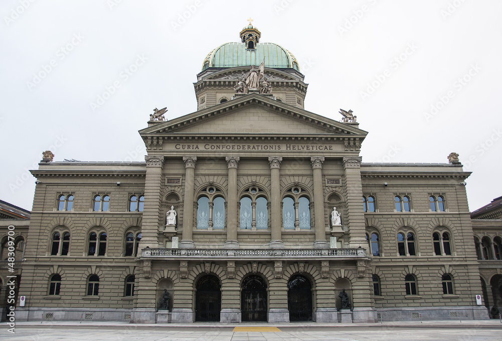 Hauptstadt Bern, Bundeshaus, Regierung Schweiz