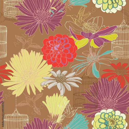 seamless floral pattern