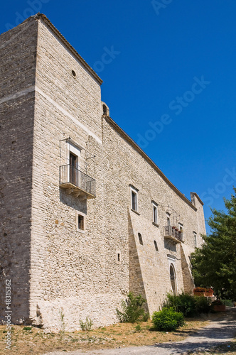 Castle of Sant'Agata di Puglia. Puglia. Italy.