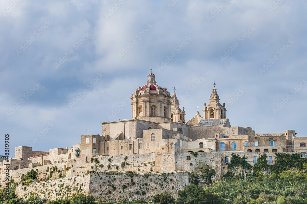 Saint Paul's Cathedral in Mdina, Malta Saint Paul's Cathedral in Mdina, Malta