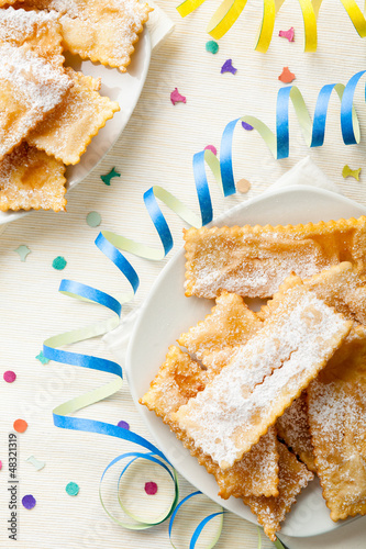 Chiacchiere, a Traditional Italian Fried Sweets