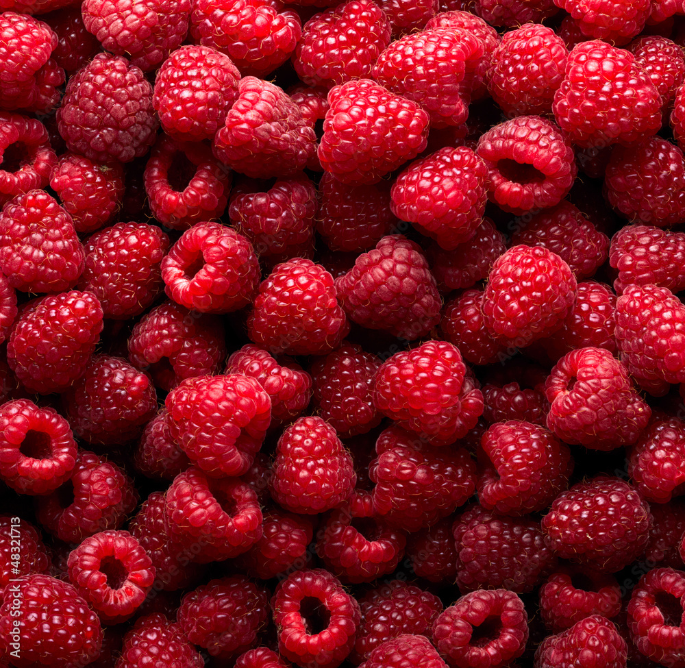 Raspberry fruit background Raspberry fruit background