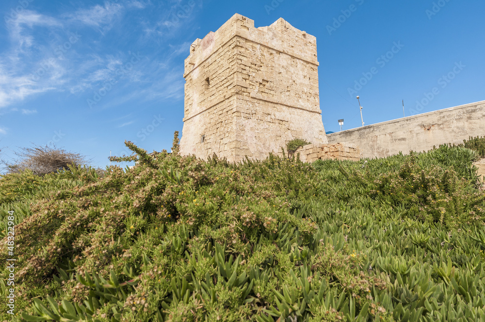 Watch Tower near Blue Grotto in Malta