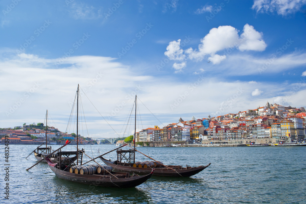 Porto city and river Douro