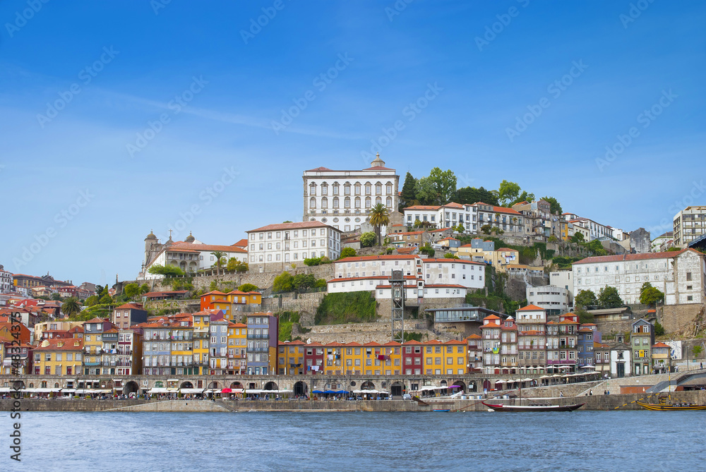 Porto city and river Douro, cityscape