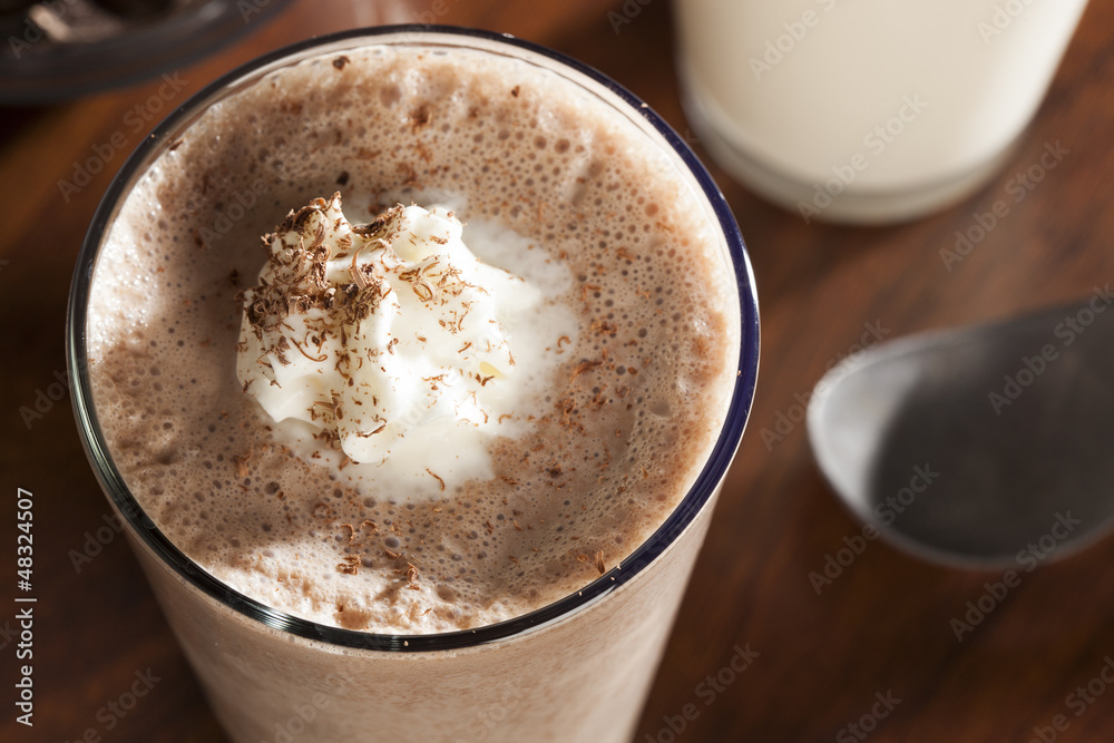 Rich and Creamy Chocolate Milkshake Rich and Creamy Chocolate Milkshake