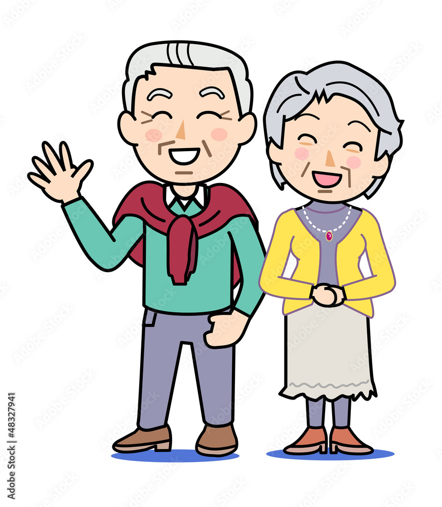 Mr. and Mrs. old man Mr. and Mrs. old man