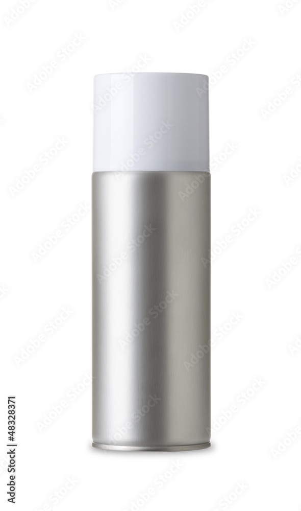 Blank spray can isolated, Metal Bottle Paint Can Blank spray can isolated, Metal Bottle Paint Can