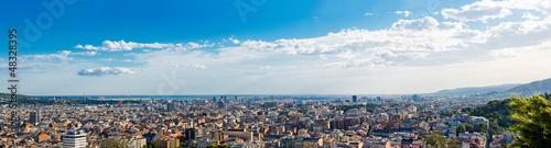 Cityscape of Barcelona. Spain.