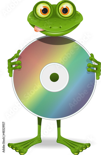 Frog and CD