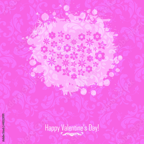 Valentine card background
