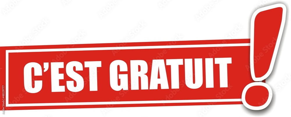 étiquette c'est gratuit