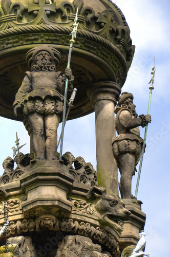 Holyrood Palace Landmark - Edinburgh / Scotland