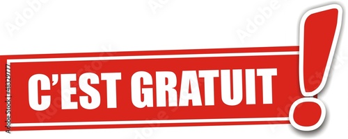 étiquette c'est gratuit