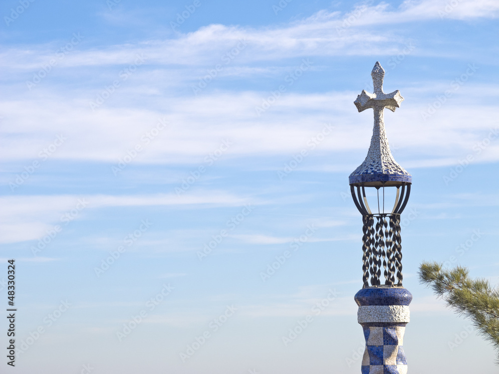 Cross of Park Guell Cross of Park Guell