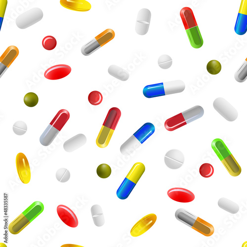 pills background