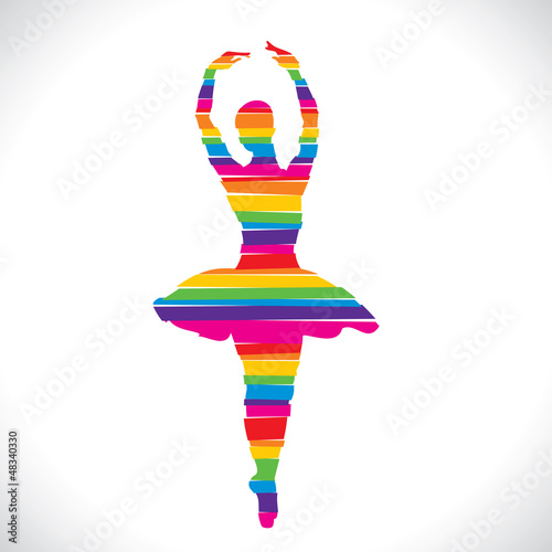 dance abstract stock vector