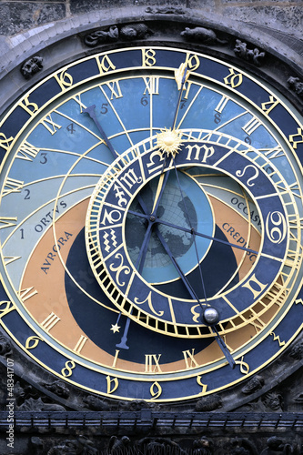 part of famous zodiacal clock