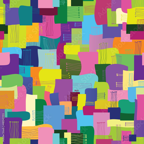 decorative seamless vector background of the bright spots
