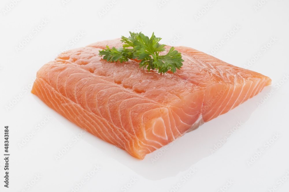 fresh and tasty piece of raw salmon fresh and tasty piece of raw salmon
