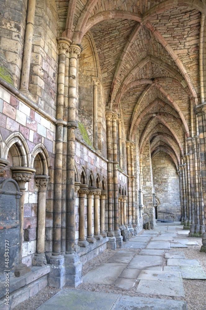 Holyrood Palace Landmark - Edinburgh / Scotland