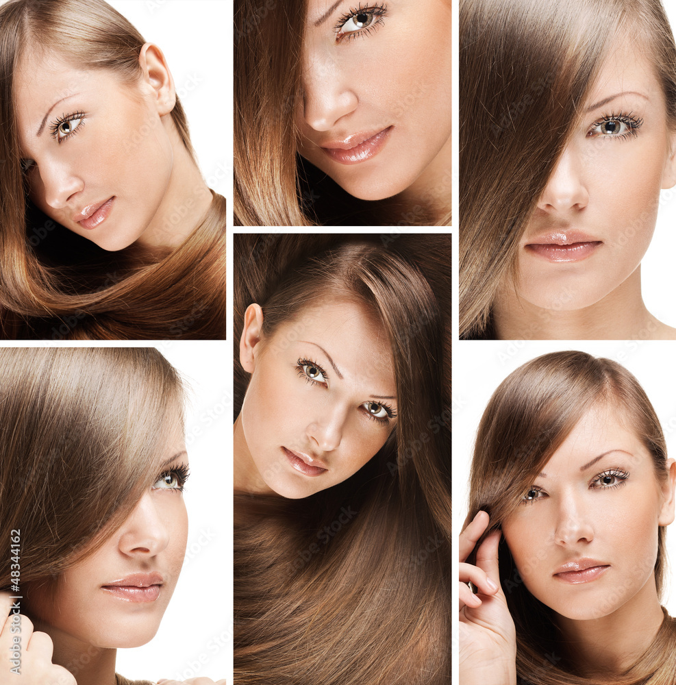 collage of a beautiful woman collage of a beautiful woman