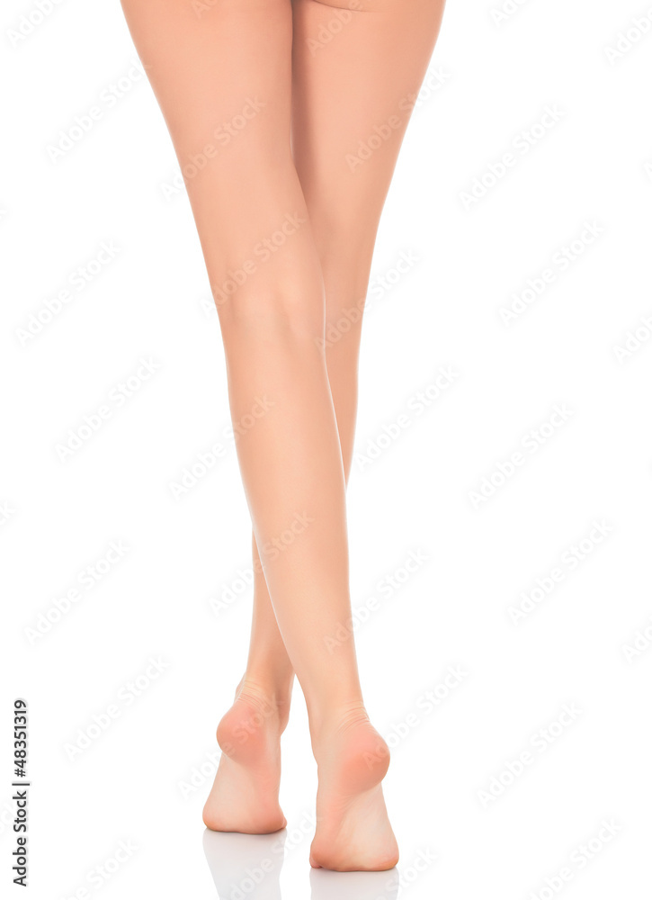 pretty woman legs isolated on white background pretty woman legs isolated on white background