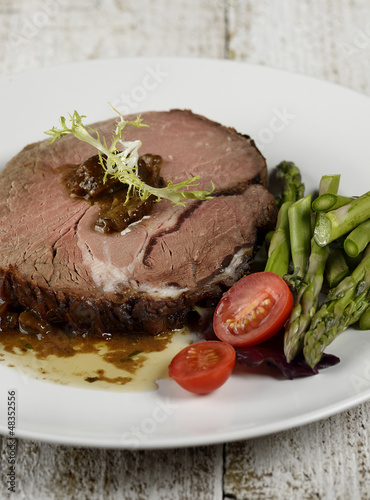 Slice Of Beef Roast photo