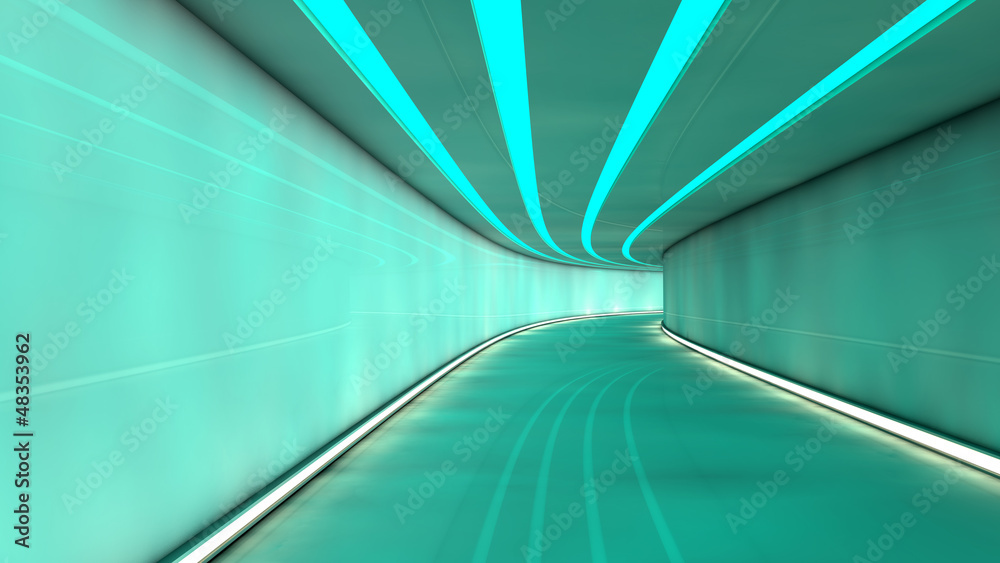 Tunel futurista