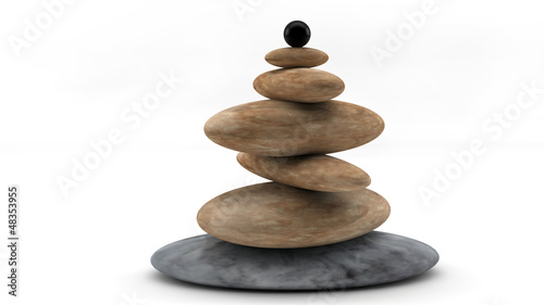 Piedras en equilibrio photo