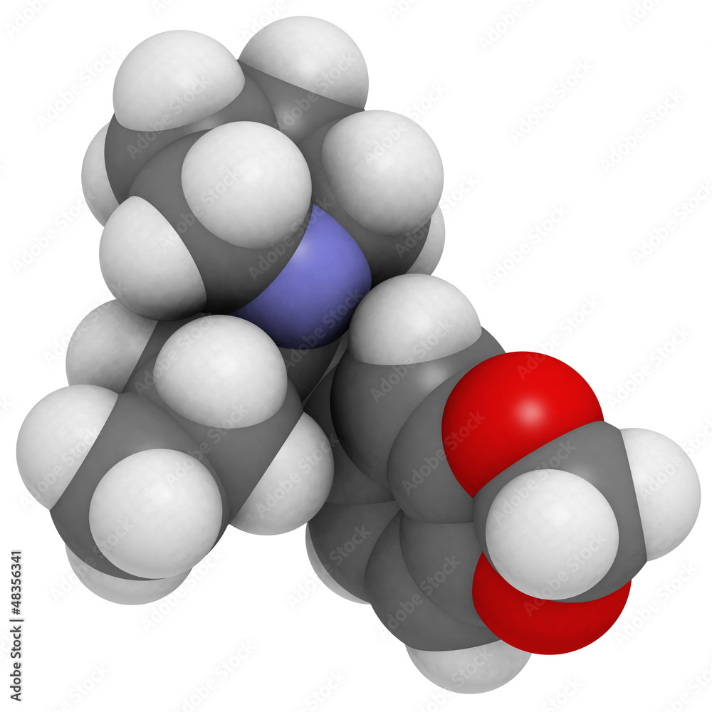 methylenedioxypyrovalerone (MDPV, Bath salts) molecule, chemical methylenedioxypyrovalerone (MDPV, Bath salts) molecule, chemical
