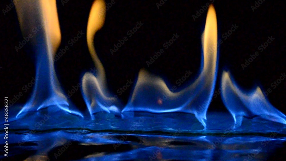 Blaue Flamme