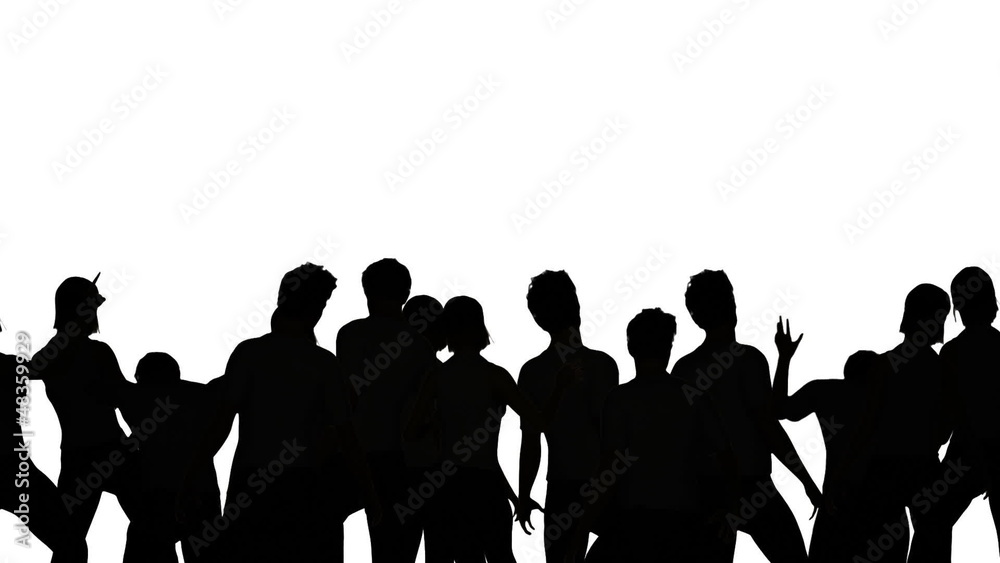 Dancers Silhouette