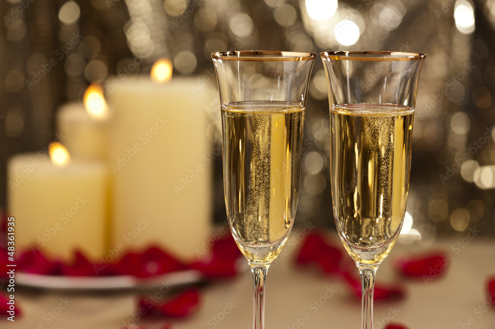 Gold glitter Wedding reception setting Gold glitter Wedding reception setting