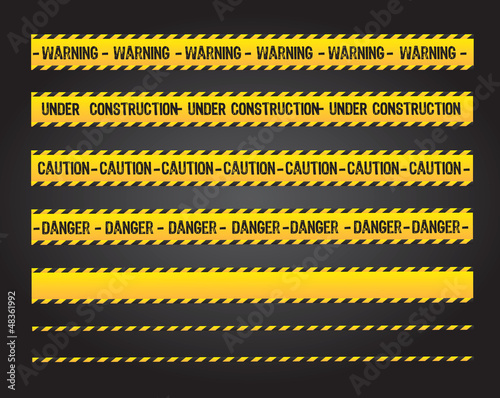 Caution lines