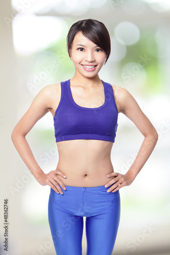 Fitness woman portrait © ryanking999
